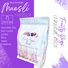 Load image into Gallery viewer, Nextfood Muesli - Fruity Yogis (Freeze-dried Yogurt, Chia Seed & Apple) 1KG